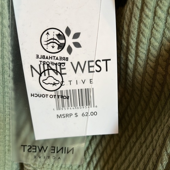 Nine West Active Green Zip Up Jacket - Picture 14 of 14